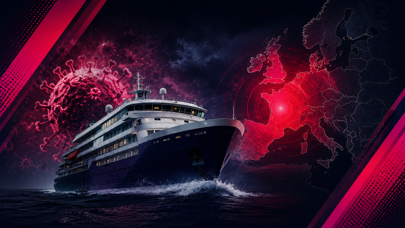 Misterioso brote mortal en crucero pone en alerta a Europa; detectan hantavirus capaz de transmitirse entre personas