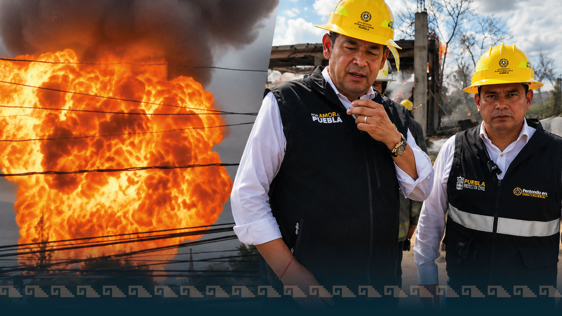 Explosión de pipas en Tepeaca, Puebla; investigan almacén clandestino de gas LP